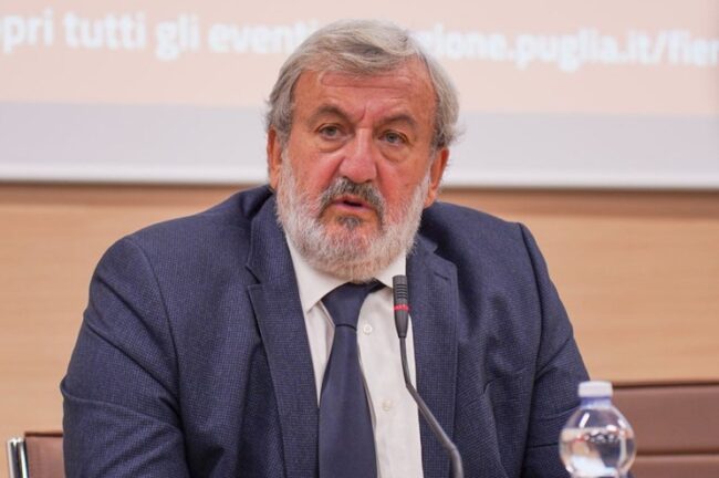 Antimafia, audizione del presidente della Puglia Michele Emiliano