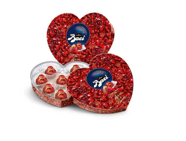 baci red cuore