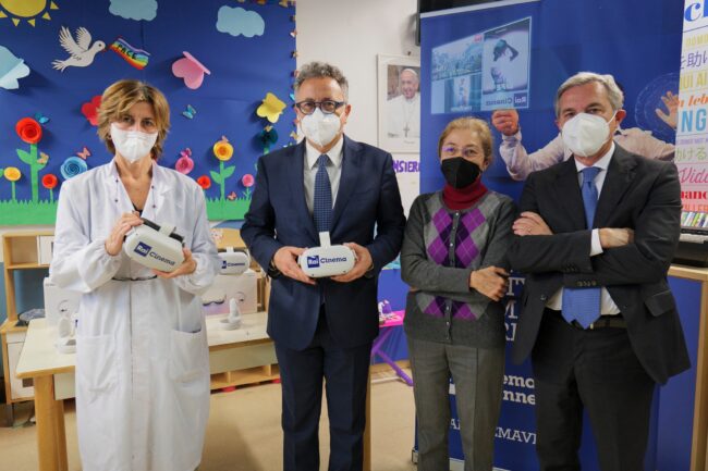 Rai Cinema regala la realtà virtuale ai pazienti del Bambino Gesù