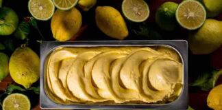 La trilogia di gelato Crema del mese: Gennaio 2023 gelato scorze limone