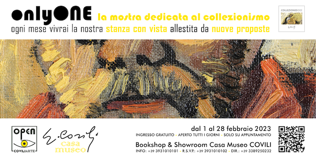 "OnlyOne" la mostra di Collezionididee della Casa Museo Covili a Modena