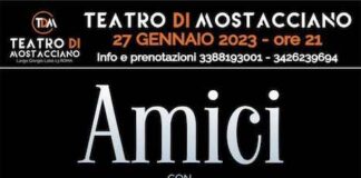 “Amici”, lo spettacolo in occasione della giornata della memoria locandina amici roma