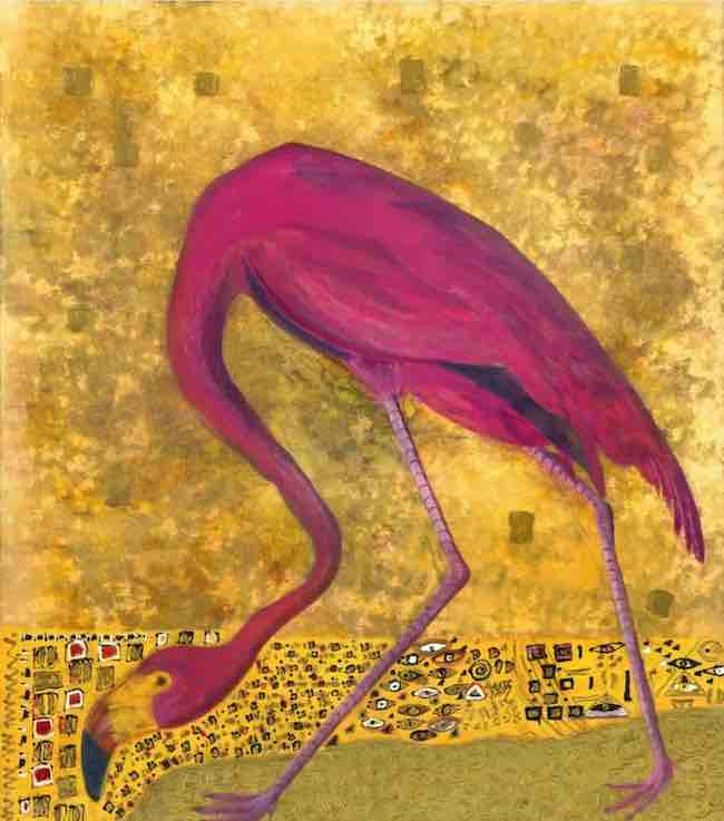 pinky audubins flamingo