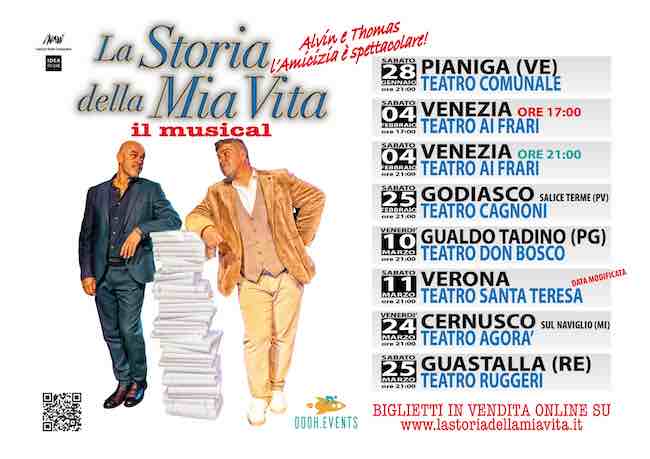storia della mia vita tour