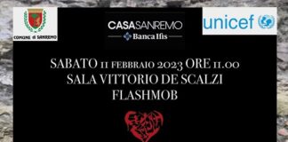 “100 donne vestite di rosso”, il flashmob arriva a Sanremo Casa Sanremo 2023