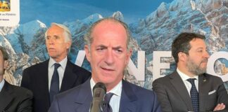 Milano-Cortina, Zaia: “Per le opere siamo sul pezzo e sui termini previsti”
