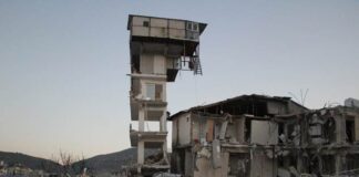 Terremoto in Turchia e Siria: supporto psicosociale da Azione contro la fame edificio crollato