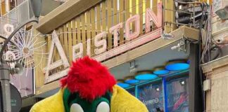 Prezzemolo, la mascotte di Gardaland torna a Sanremo prezzemolo sanremo 2023