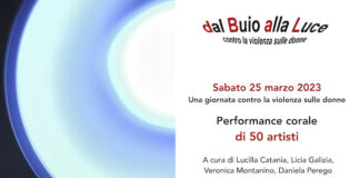 “Dal buio alla luce” la performance contro la violenza sulle donne a Roma