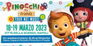 Pinocchio and Friends a Napoli: al via il tour dal 18 marzo pinocchio and friends 18-19 marzo 2023