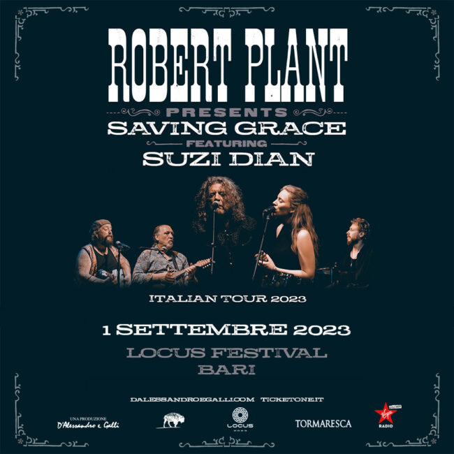 Robert Plant con il progetto “Saving Grace” chiude l’edizione 2023 del Locus Festival