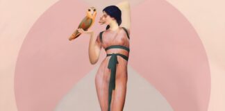 L’emancipazione femminile attraverso la celebrazione delle grandi donne del passato nella Digital Art di Piero Campanini simone de beauvoir digital painting