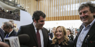 Vinitaly, Meloni: “Massiccia presenza del Governo. È un segnale di attenzione che volevamo dare”