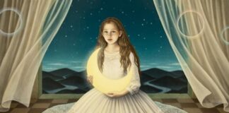 La dimensione magica ed enigmatica del Pop Surrealismo di Shiori Matsumoto moon sitter