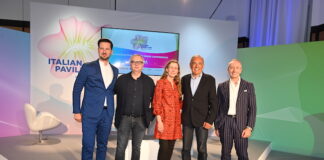 European Film Market del 74° Festival Internazionale del Cinema di Berlino dennis ruh, nicola borreli, mariette risseneek, alberto barbera, roberto stabile