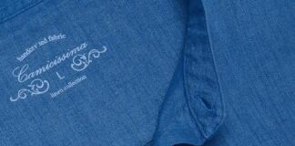 Linea di camicie di lino da uomo, la collezione Trendy Lino di Camicissima camicissima blue