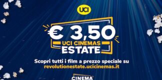 Cinema estate 2023, programmazione film a prezzo speciale cinema estate offerta 2023