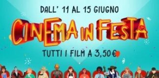 Cinema in festa, prezzo speciale negli UCI Cinemas dall’11 al 15 giugno
