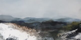 Dall’acquarello all’acrilico con l’arte di Christiana Rassl, quando l’Espressionismo Astratto tende la mano alla figurazione landscape