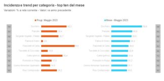Andamento consumi e abitudini di spesa delle famiglie italiane niq maggio 2023