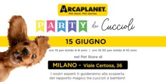 Party di Cuccioli, il programma Arcaplanet per supportare le pet-family party dei cuccioli 15 giugno 2023