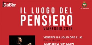 “Il luogo del pensiero” a Viareggio per i 20 anni della scomparsa di Gaber il luogo del pensiero