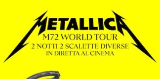 Metallica, due serate eventi in diretta al cinema il 19 e 21 agosto metallica m72 world tour