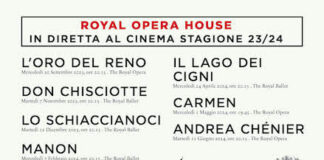 Royal Opera House, programma della stagione cinematografica 2023/24 roh cinema 2023-2024