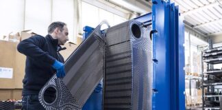Il calore dell’acqua abbatte legionella e consumo di energia scambiatore calore