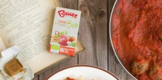 Spaghetti con polpettine e dado carne bio Bauer, la ricetta spaghetti polpettine