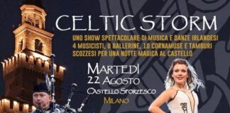 Celtic Storm al Castello Sforzesco di Milano: il programma celtic storm 2023