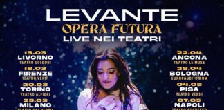 Levante in tour nel 2024 con “Opera futura live nei teatri”