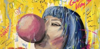 L’Espressionismo tende la mano alla Pop Art nelle esplosive opere di Andrea Zannella bubble queen