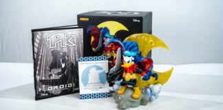 PK! Il superpapero mascherato: saga completa e statua limited edition statua pk limited edition