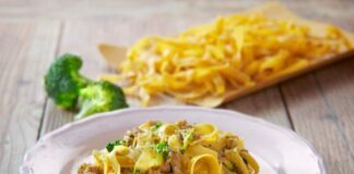 Le ricette di pasta predilette dagli italiani attraverso Cookidoo tagliatelle di lenticchie broccoli salsiccia