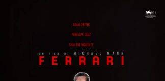 Film al cinema in uscita a Dicembre 2023 nelle sale Locandina Ferrari