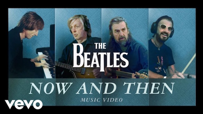 the beatles now and then