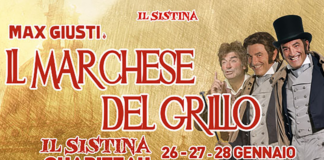 Sistina Chapiteau: Max Giusti in scena a Milano con “Il Marchese del Grillo” da venerdì 26 gennaio