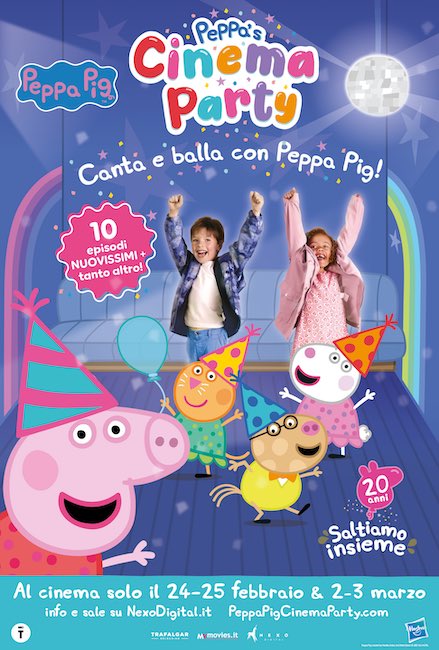 peppa pig cinema party