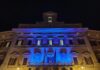 Giornata nazionale delle vittime civili delle guerre e dei conflitti nel mondo, Montecitorio si illumina di blu