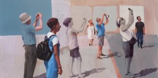 La rivelatoria osservazione dell’osservante nella sua inconsapevolezza, alla base del Realismo Espressionista di Matt Lambert observing
