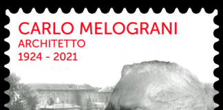 Un francobollo commemorativo di Carlo Melograni nel centenario della nascita