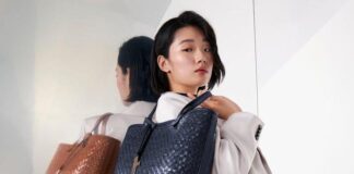 Beatrice Bag e sandali Lisa nella collezione Testoni SS 2024 testoni campagna ss24