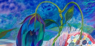 Paesaggi surreali e piante sottilmente inquietanti nel mondo incantato di Shara Hughes the bridge