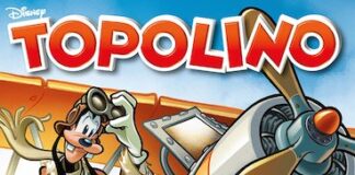 I pionieri del volo su Topolino con due modellini da collezione topolino cover 3563