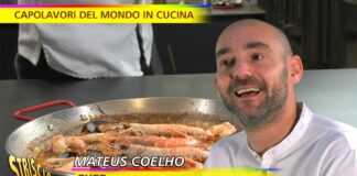 La “Paella de Mariscos” a Striscia la Notizia