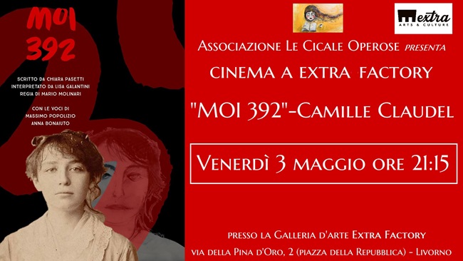 “MOI 382”, a Livorno proiezione del lungometraggio su Camille Claudel
