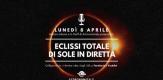 Eclissi totale di sole in diretta video dagli Usa