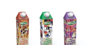 Special Pack Art Edition Disney per il 100% Frullato Veggie Valfrutta groupage valfrutta