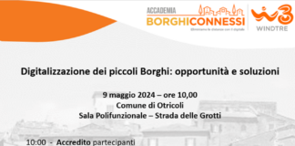 WindTre e il Comune di Otricoli insieme per la digitalizzazione dei piccoli Borghi